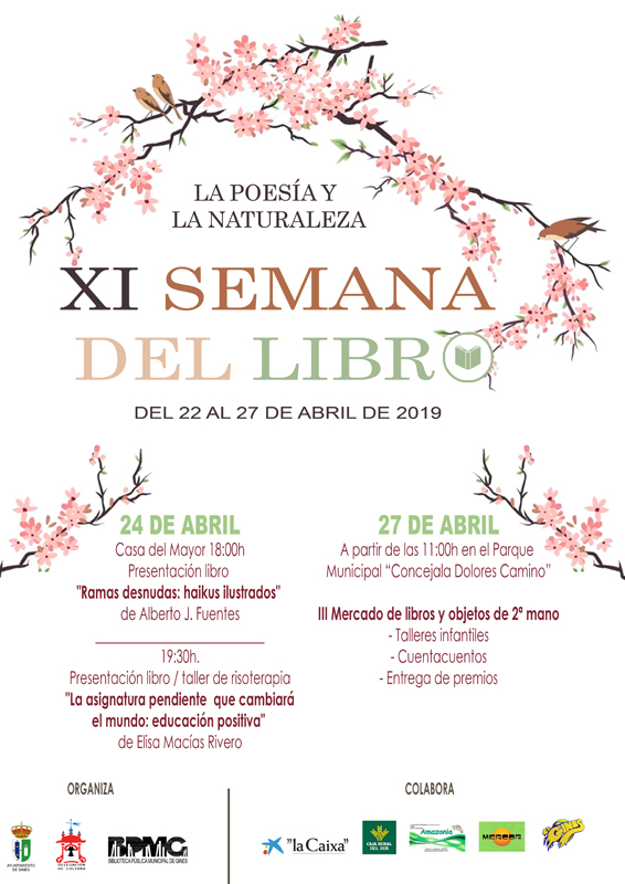 La Poesia Y La Naturaleza Ejes De La Xi Semana Del Libro En Gines Que Se Celebra Del 22 Al 27 De Abril
